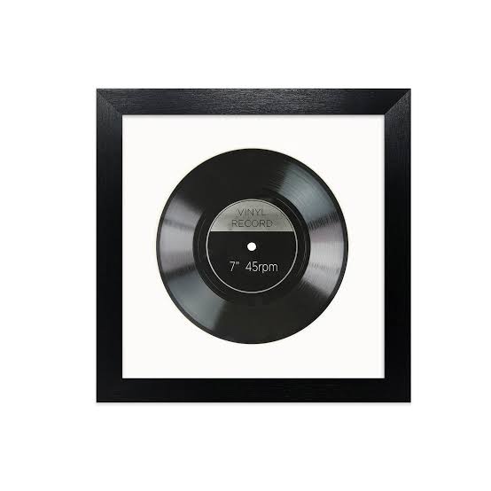 Framed 7" vinyl